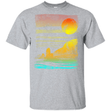 T-Shirts Sport Grey / YXS Landscape Painted With Tea Youth T-Shirt