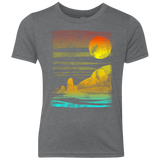 T-Shirts Premium Heather / YXS Landscape Painted With Tea Youth Triblend T-Shirt