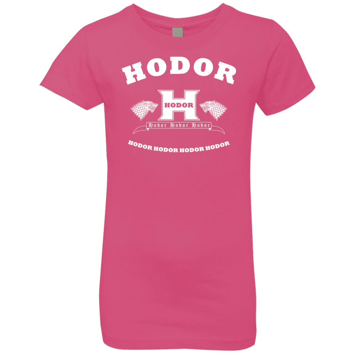 T-Shirts Hot Pink / YXS Language Academy Girls Premium T-Shirt