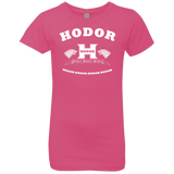 T-Shirts Hot Pink / YXS Language Academy Girls Premium T-Shirt
