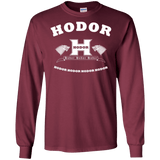 T-Shirts Maroon / S Language Academy Men's Long Sleeve T-Shirt