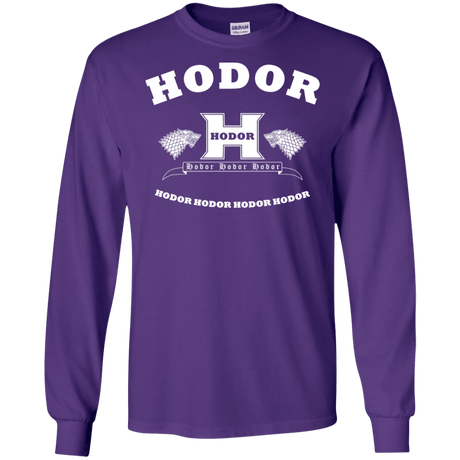 T-Shirts Purple / S Language Academy Men's Long Sleeve T-Shirt