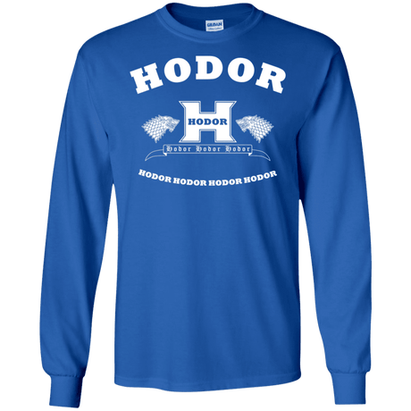 T-Shirts Royal / S Language Academy Men's Long Sleeve T-Shirt