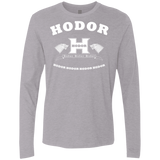 T-Shirts Heather Grey / S Language Academy Men's Premium Long Sleeve