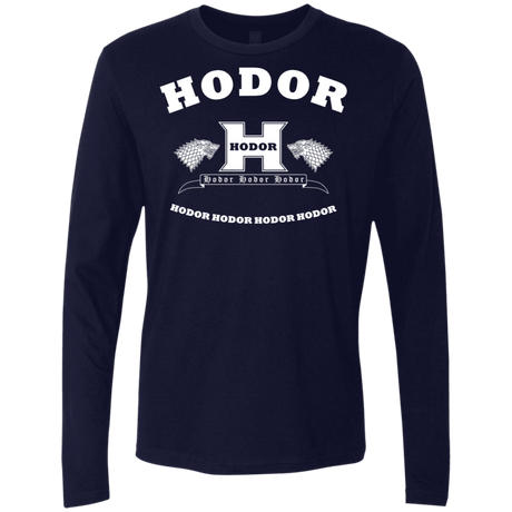 T-Shirts Midnight Navy / S Language Academy Men's Premium Long Sleeve