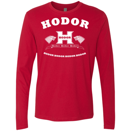 T-Shirts Red / S Language Academy Men's Premium Long Sleeve