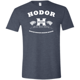 T-Shirts Heather Navy / S Language Academy Men's Semi-Fitted Softstyle