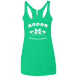 T-Shirts Envy / X-Small Language Academy Women's Triblend Racerback Tank