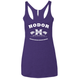 T-Shirts Purple Rush / X-Small Language Academy Women's Triblend Racerback Tank