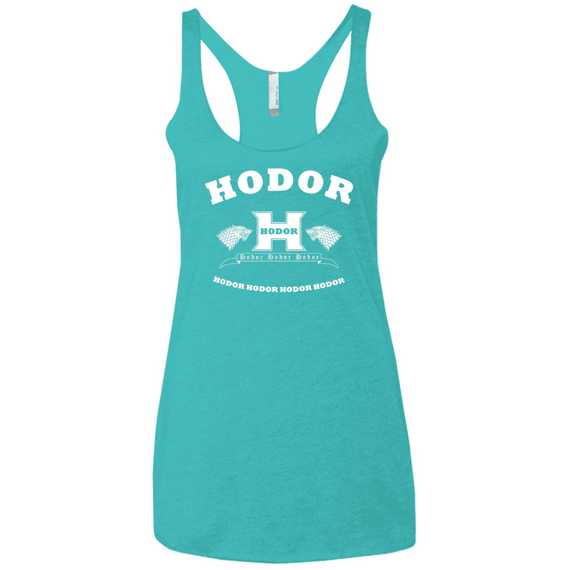 T-Shirts Tahiti Blue / X-Small Language Academy Women's Triblend Racerback Tank