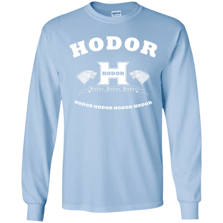 T-Shirts Light Blue / YS Language Academy Youth Long Sleeve T-Shirt