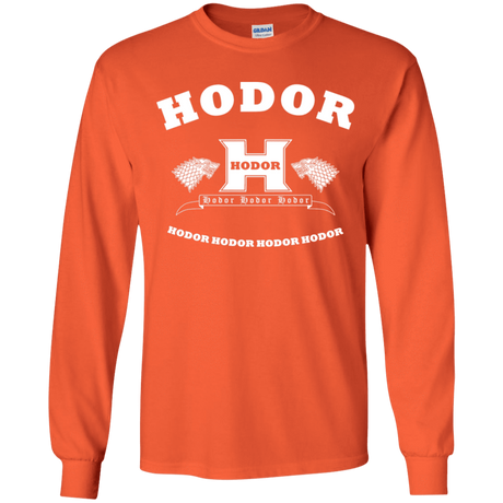 T-Shirts Orange / YS Language Academy Youth Long Sleeve T-Shirt