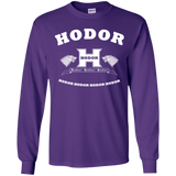 T-Shirts Purple / YS Language Academy Youth Long Sleeve T-Shirt