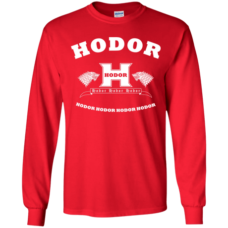 T-Shirts Red / YS Language Academy Youth Long Sleeve T-Shirt