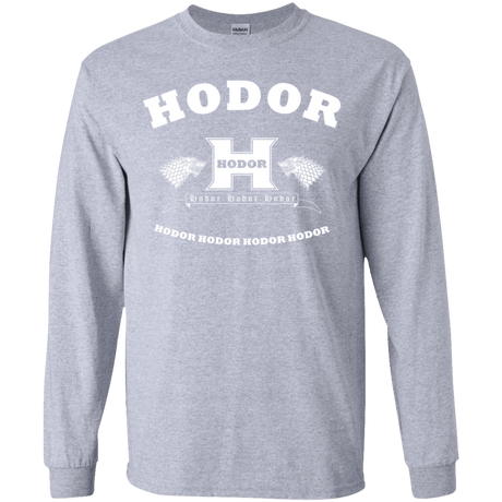 T-Shirts Sport Grey / YS Language Academy Youth Long Sleeve T-Shirt