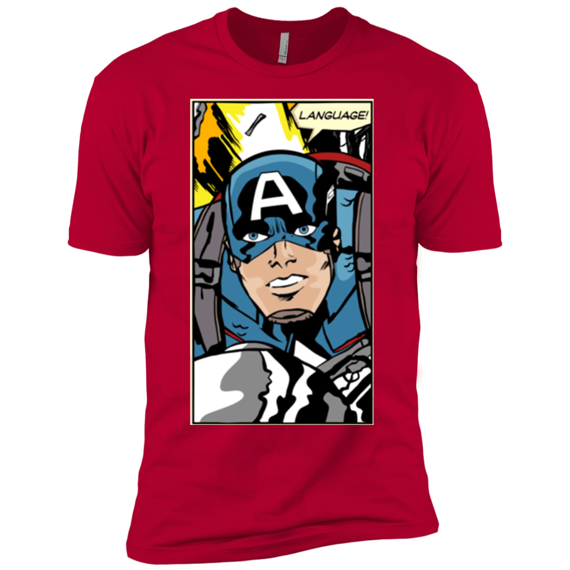 T-Shirts Red / YXS Language Boys Premium T-Shirt