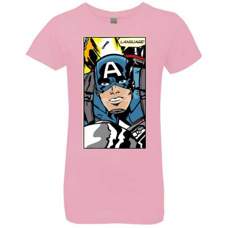 T-Shirts Light Pink / YXS Language Girls Premium T-Shirt