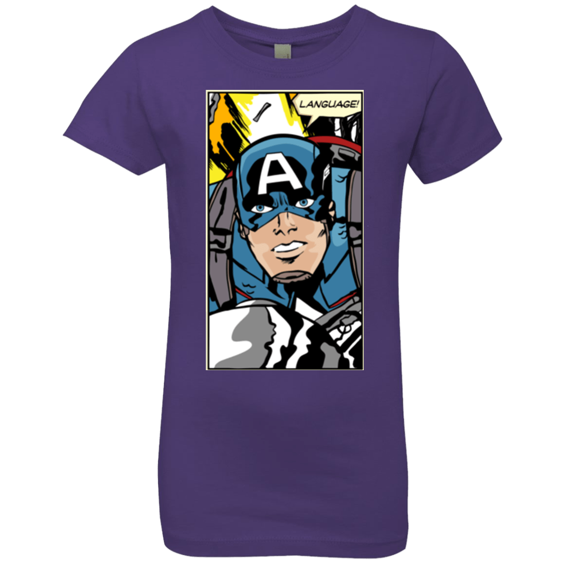 T-Shirts Purple Rush / YXS Language Girls Premium T-Shirt