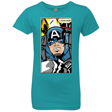 T-Shirts Tahiti Blue / YXS Language Girls Premium T-Shirt