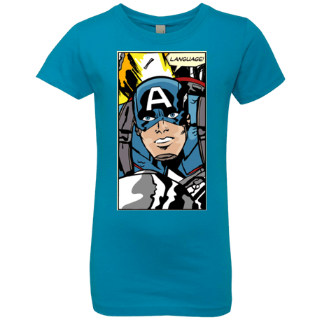 T-Shirts Turquoise / YXS Language Girls Premium T-Shirt