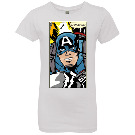 T-Shirts White / YXS Language Girls Premium T-Shirt