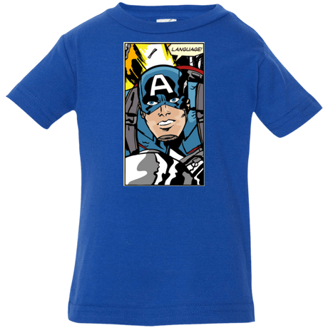 T-Shirts Royal / 6 Months Language Infant Premium T-Shirt