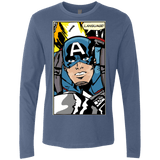 T-Shirts Indigo / S Language Men's Premium Long Sleeve