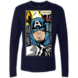 T-Shirts Midnight Navy / S Language Men's Premium Long Sleeve