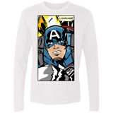 T-Shirts White / S Language Men's Premium Long Sleeve