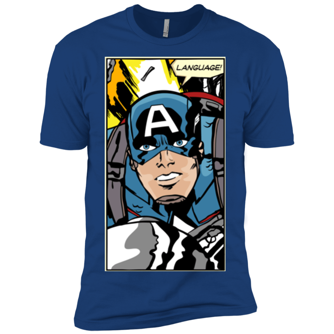 T-Shirts Royal / X-Small Language Men's Premium T-Shirt