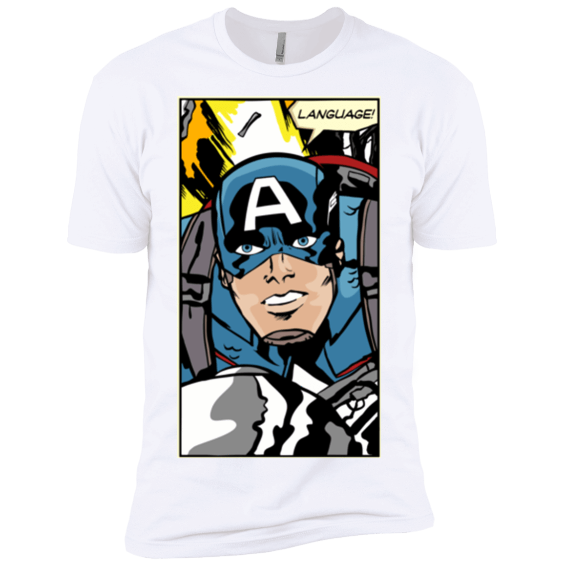 T-Shirts White / X-Small Language Men's Premium T-Shirt