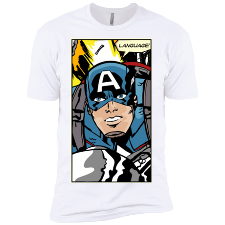 T-Shirts White / X-Small Language Men's Premium T-Shirt