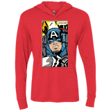 T-Shirts Vintage Red / X-Small Language Triblend Long Sleeve Hoodie Tee