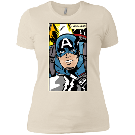 T-Shirts Ivory/ / X-Small Language Women's Premium T-Shirt