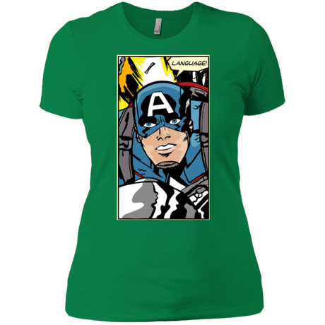 T-Shirts Kelly Green / X-Small Language Women's Premium T-Shirt