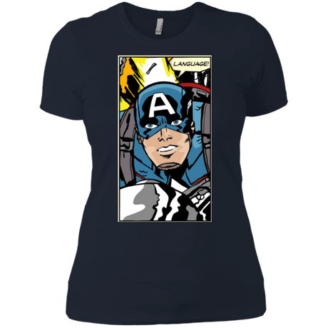 T-Shirts Midnight Navy / X-Small Language Women's Premium T-Shirt
