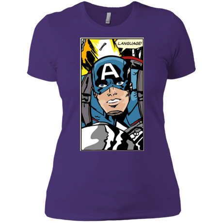 T-Shirts Purple Rush/ / X-Small Language Women's Premium T-Shirt