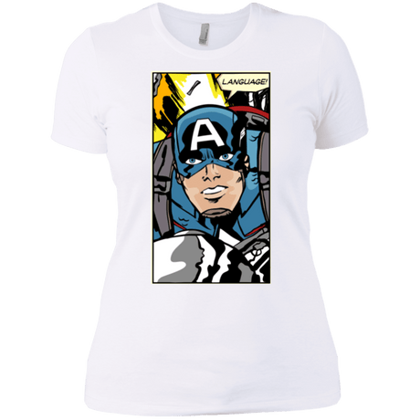 T-Shirts White / X-Small Language Women's Premium T-Shirt