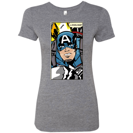 T-Shirts Premium Heather / S Language Women's Triblend T-Shirt