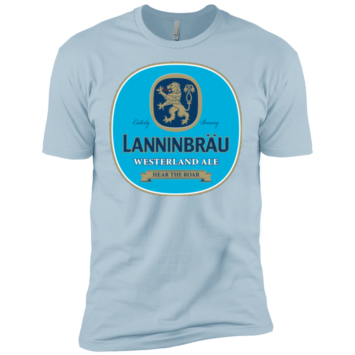T-Shirts Light Blue / YXS Lanninbrau Boys Premium T-Shirt