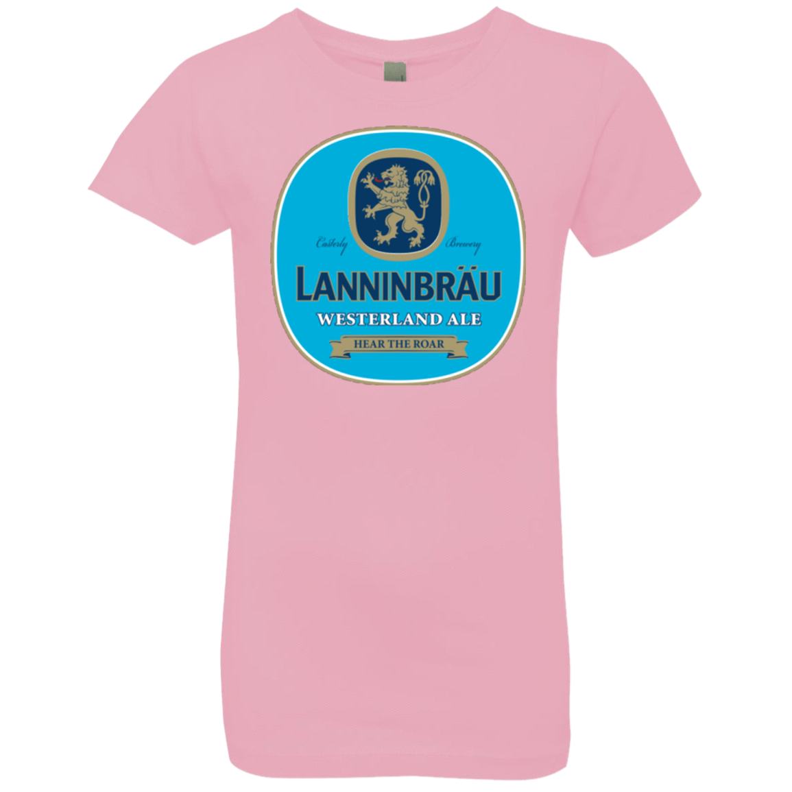 T-Shirts Light Pink / YXS Lanninbrau Girls Premium T-Shirt