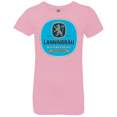 T-Shirts Light Pink / YXS Lanninbrau Girls Premium T-Shirt