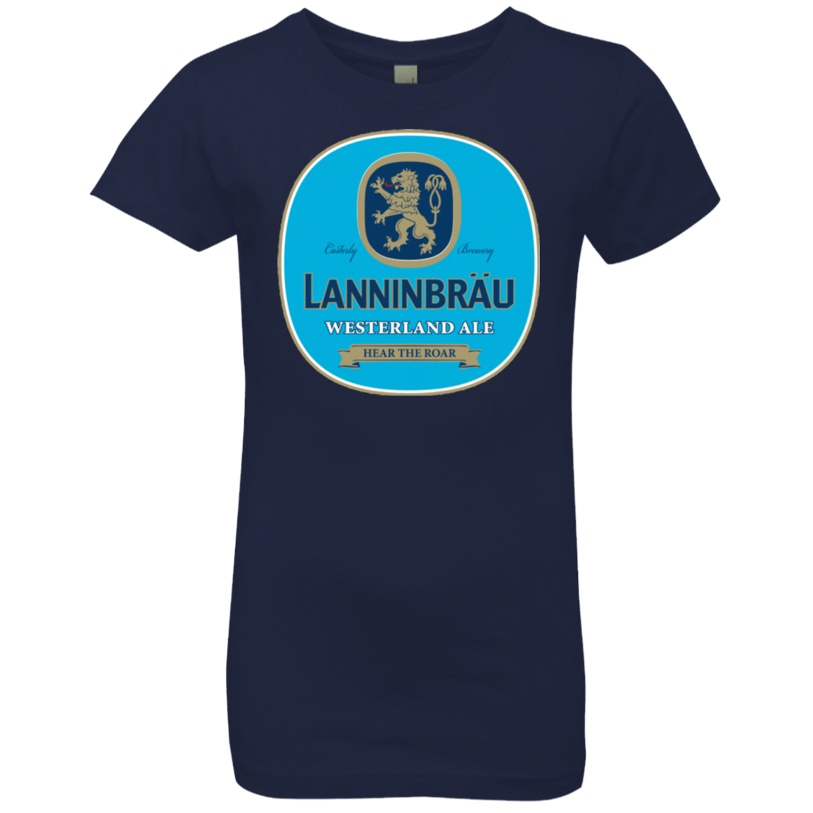 T-Shirts Midnight Navy / YXS Lanninbrau Girls Premium T-Shirt
