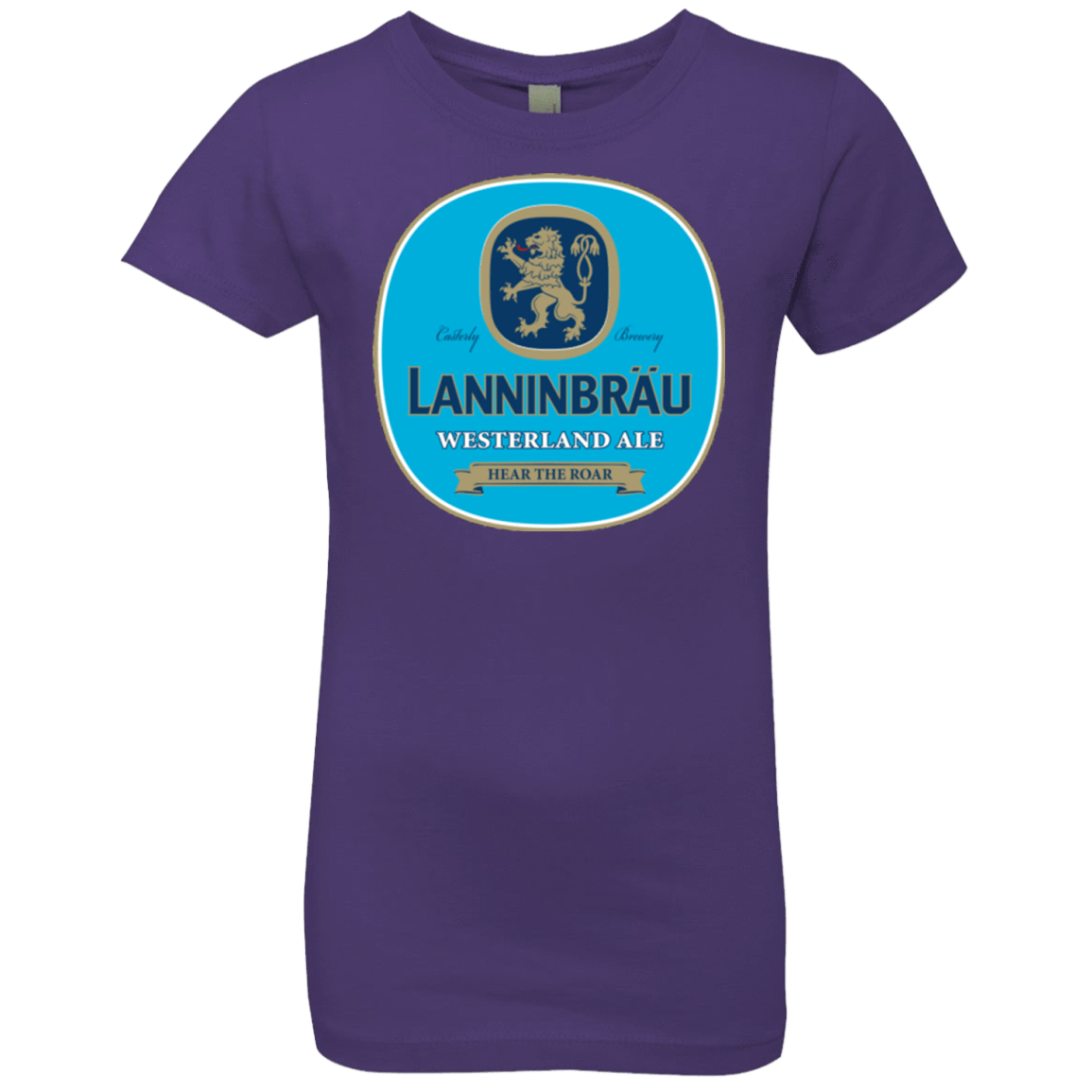 T-Shirts Purple Rush / YXS Lanninbrau Girls Premium T-Shirt