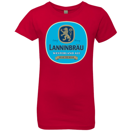 T-Shirts Red / YXS Lanninbrau Girls Premium T-Shirt