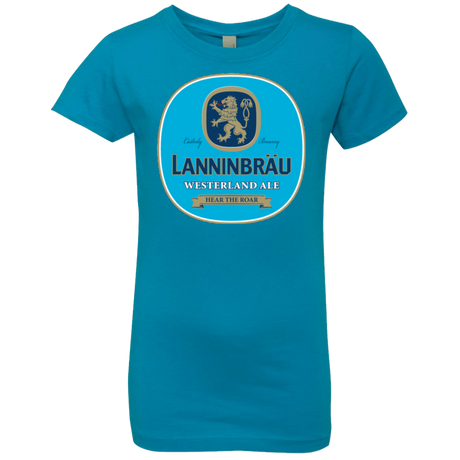 T-Shirts Turquoise / YXS Lanninbrau Girls Premium T-Shirt