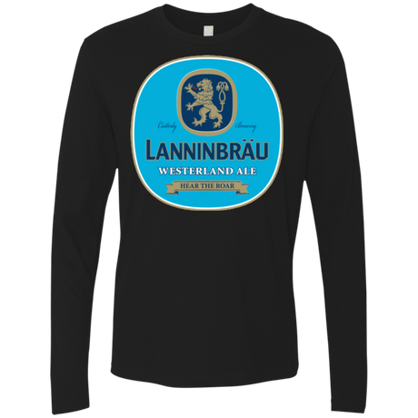 T-Shirts Black / Small Lanninbrau Men's Premium Long Sleeve