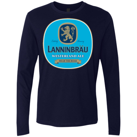 T-Shirts Midnight Navy / Small Lanninbrau Men's Premium Long Sleeve