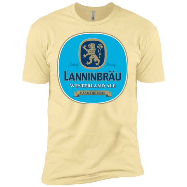 T-Shirts Banana Cream / X-Small Lanninbrau Men's Premium T-Shirt