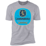 T-Shirts Heather Grey / X-Small Lanninbrau Men's Premium T-Shirt